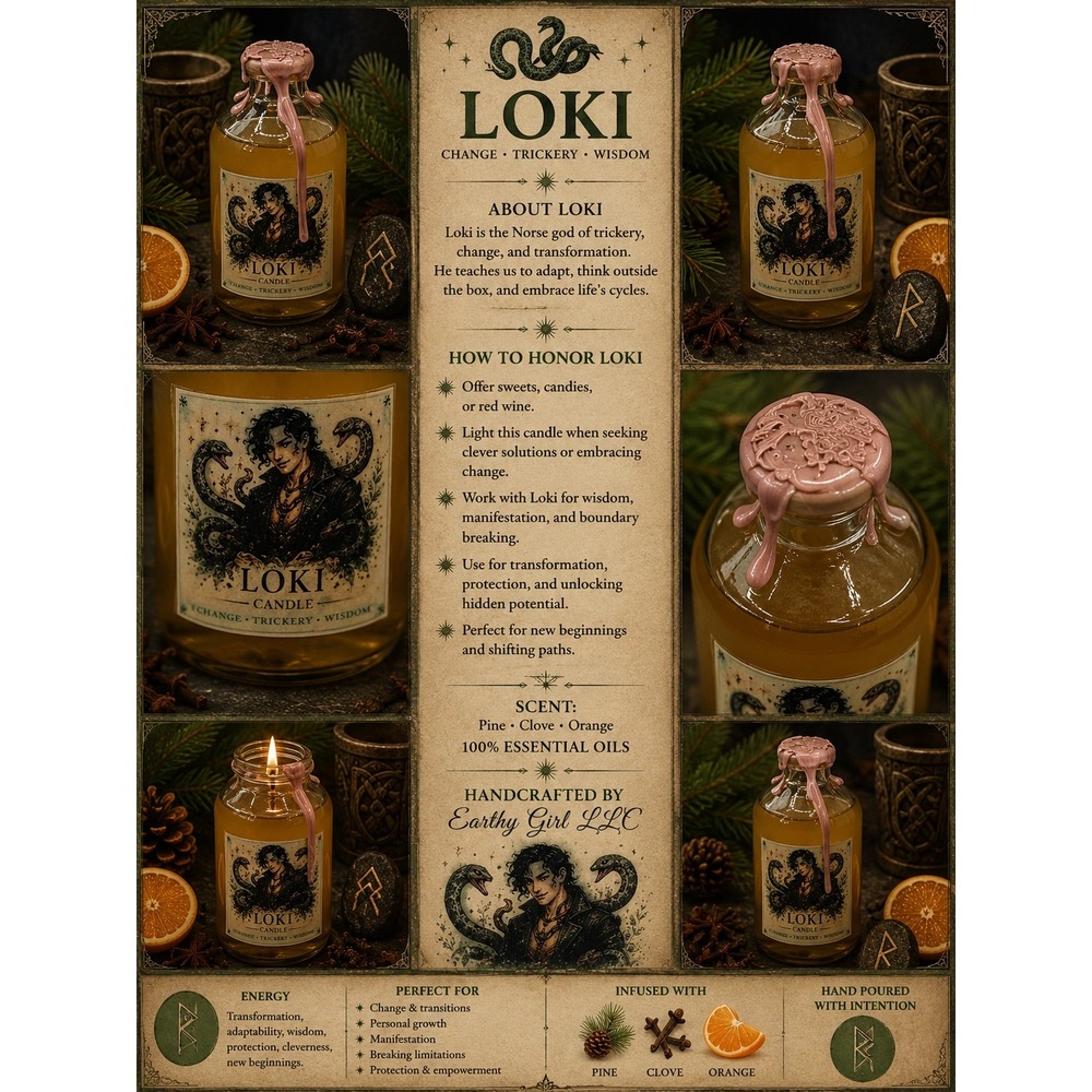 Loki Oil Candle